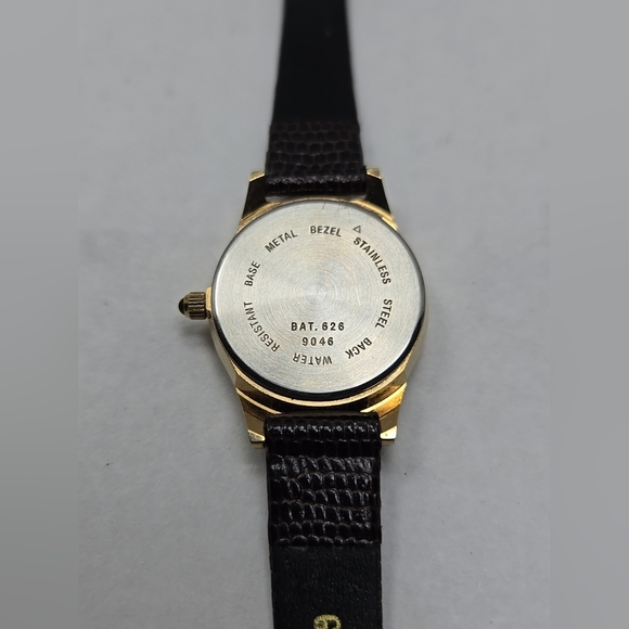 American Federation Employees State County Municipal Watch Gold Tone New Battery - Picture 11 of 11